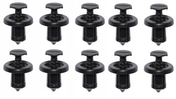 Renault scenic ii 2 клипсы решётка защитные накладки двигателя фото №1