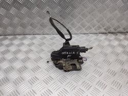 Замок двері праві зад задній skoda octavia i фото №1