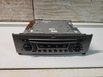 Радіо cd заводські peugeot 308 t7 96650206xh фото №1