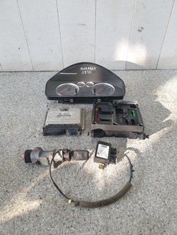 Блок керування набір стартовий seat alhambra 1.9 tdi фото №1