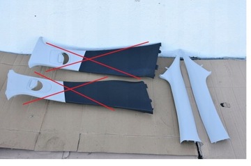 Megane iv защита обшивка стойка стёкла левая правая фото №1