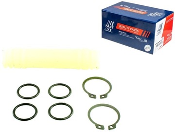 Труба охолодження iveco daily 90 do termostau + simmeringi kpl. fast фото №1