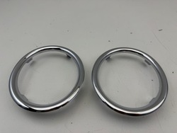 Dacia logan ii 2 sandero ліва права рамка галоген решітка хром 12- фото №1