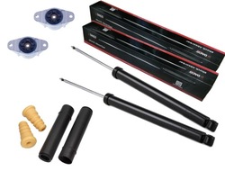 Daco амортизатори + подушки + відбійники volvo c30 v50 s40 ford c-max focus ii фото №1