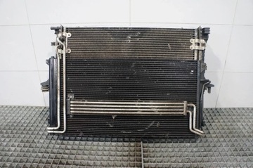 Радіатор комплект вентилятори pas переднє touareg porsche cayenne 7l 3.2 фото №1