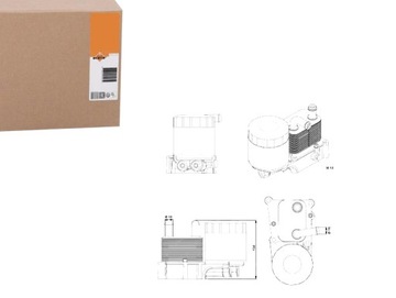Nrf радиаторов масла ford focus 1,8d 98-04 conect фото №1