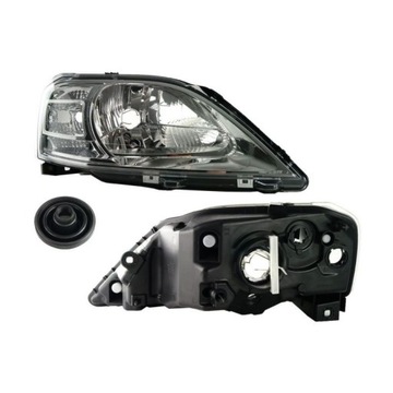 Фара лампа правый dacia logan 09- tyc фото №1