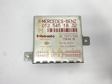 Блок управления модуль вебасто mercedes w140 0125451832 sg1571/12v фото №1