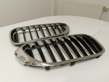 Решітка решітка радіатора bmw 5 g30 g31 lci решітки радіатора оригінальний хром фото №1