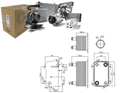 Nissens 91269 радиаторов масла, масло двигательный фото №1