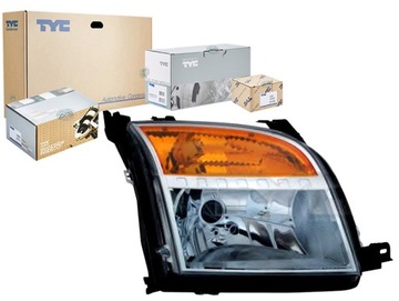 Фара h4 электрический з двигателем цвет вкладыш фото №1