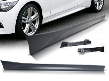 Пороги планки пороговые sport стиль do bmw seria 1 f20 5d 11-18 фото №1