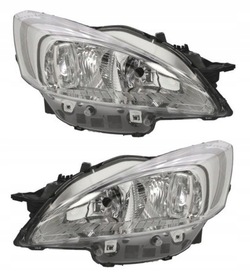 Peugeot 508 комплект фары лампы передние фото №1