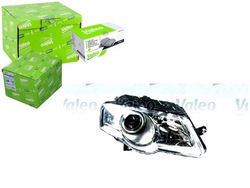 Фара лампа передняя vw passat 1.6 fsi 3c2 фото №1