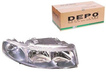 Depo фара seat leon toledo ii 99-06 pr фото №1