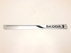 Планка порогова лівий skoda octavia iii універсал 5e0853813e захист порога, ліва фото №1