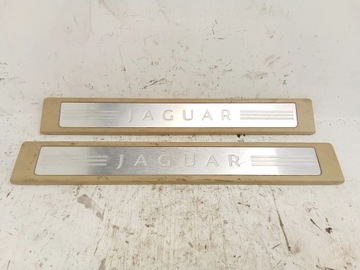 Jaguar xf x250 2010 планка пороговая передняя фото №1