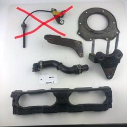 Лапи держатель кронштейн ford 2.2 transit jumper boxer фото №1