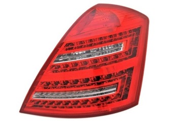 Mercedes s w221 05- лампа зад led права з вкладка фото №1