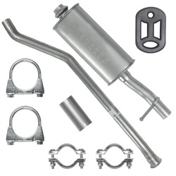 Глушитель средний peugeot partner i 1 1.1 1.4 1.8 фото №1