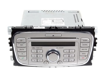 Радио радиопроигрыватель cd ford s-max mk1 06-09 фото №1