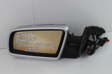 Зеркало левая bmw e64 03-07r 12pin 354 фото №1