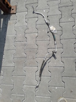 Renault zoe трубка шланг кондиціонера фото №1