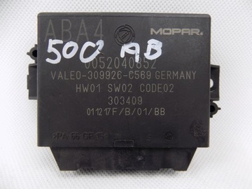 Fiat 500 abarth модуль pdc 0052040852 фото №1