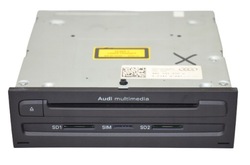 Audi a8 s8 d4 считыватель dvd mmi 3g+ sim 4h0035670g фото №1