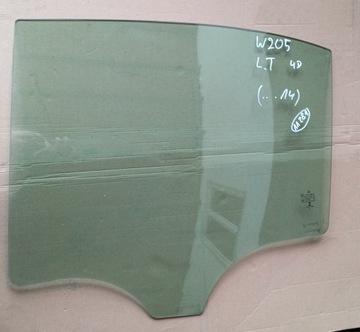 Mercedes w205 скло двері зад ліва sedan 4d фото №1