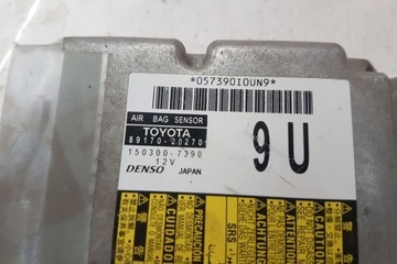 Модуль подушка безпеки toyota avensis _t25_ 8917020270 2.2l дизель 2011 фото №1