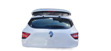 Renault clio iv кришка багажника 5d pomorskie біла кришка багажника фото №1