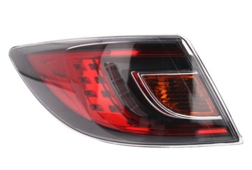 Mazda 6 sedan хэтчбек led лампа задняя левая led красная наружная фото №1