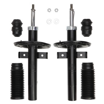 Амортизаторы отбойники перед левый правый renault scenic ii / grand фото №1