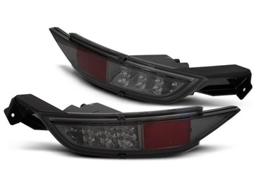 Світла протитуманні ford fiesta mk7 08-16 smoke led фото №1