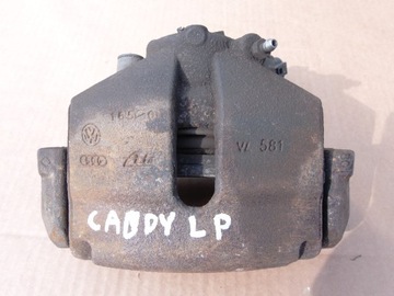 Супорт гальмівний лівий перед vw caddy iii 2,0 tdi фото №1