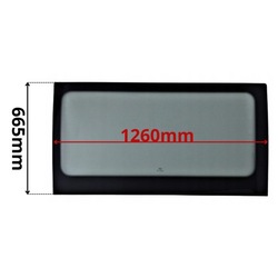 Скло бокова ліва зад bok fiat ducato iii 3 короткий 0385 фото №1