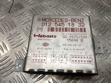 Mercedes w140 5.0 модуль блок керування вебасто фото №1