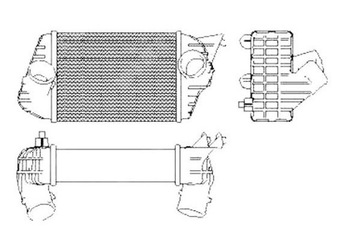 Nrf интеркулер fiat stilo 1,9jtd фото №1