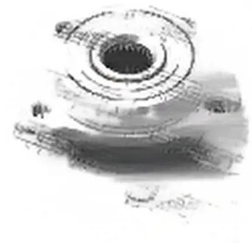 Ступица колёса 0482-eaf febest mitsubishi colt фото №1