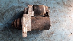Стартер 02t911023g vw audi skoda seat 1.2 1.4b фото №1
