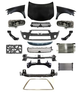 Outlander 09-12 капот бампер pas лампа крило фото №1