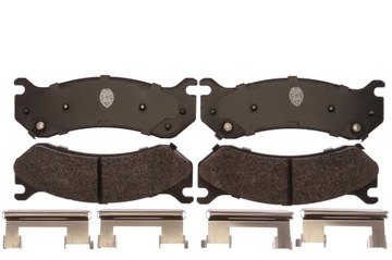 Тормозные колодки cadillac escalade silverado avalanche 02-10 f/r фото №1
