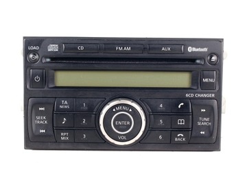 Радіо радіопрогравач cd fm qashqai j10 28184jd45a фото №1