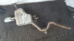 Глушник лівий mercedes w251 3,0 cdi фото №1