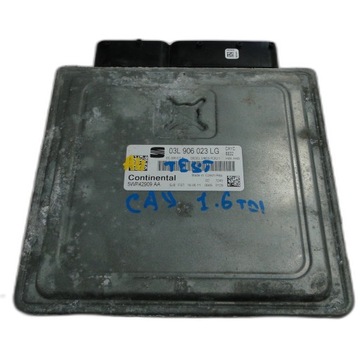 Комп'ютер блок керування seat leon 03l906023lg 1.6 tdi cay фото №1