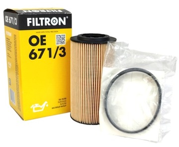 Фільтр масла filtron oe671/3 фото №1