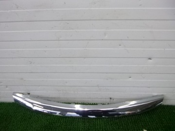 Dacia sandero i 08-12 планка решітка перед хром оригінальний номер фото №1