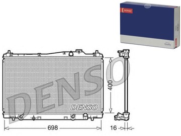 Denso радіаторів двигуна honda stream 1.7 05.01-09. фото №1