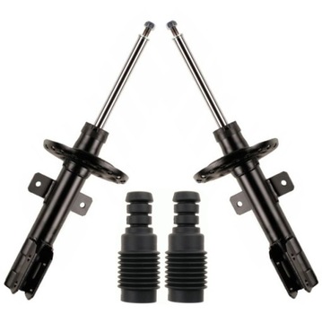 Амортизаторы перед защитные накладки do clio iii modus фото №1